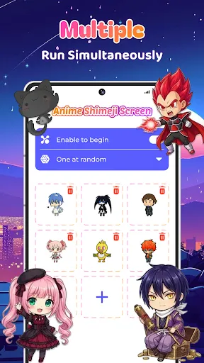 Скриншот 1 — Live Anime Shimeji Screen Pets