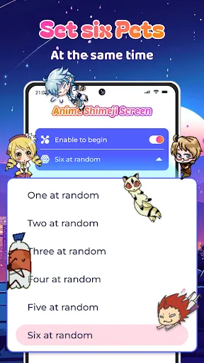 Скриншот 6 — Live Anime Shimeji Screen Pets