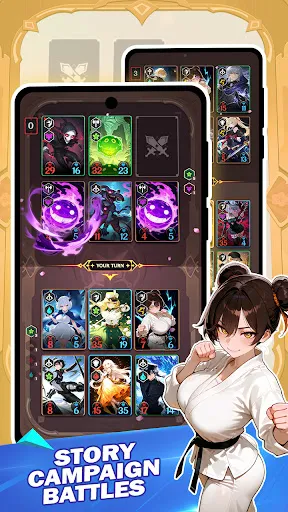 Скриншот 3 — Anime TCG Merge Battle