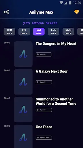 Скриншот 1 — Anime TV - Anime Watching app