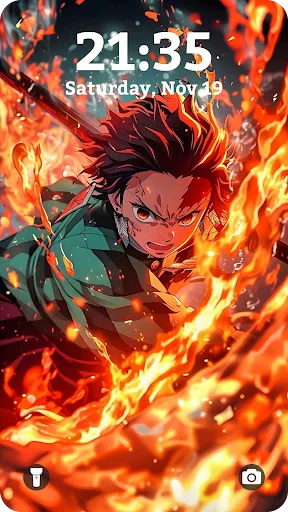 Скриншот 1 — Anime Wallpaper HD & 4k Live