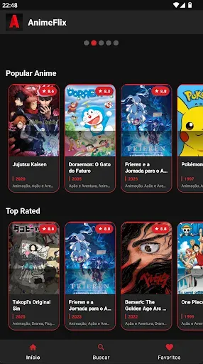 Скриншот 2 — AnimeFlix - Watch Anime TV