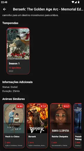 Скриншот 3 — AnimeFlix - Watch Anime TV