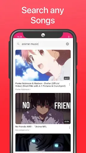 Скриншот 2 — Anime Music - Anime Songs