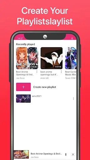 Скриншот 3 — Anime Music - Anime Songs