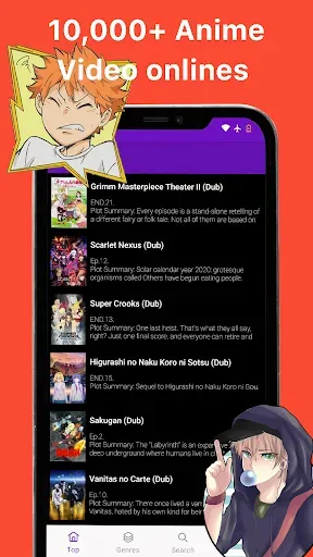 Скриншот 3 — Anime tv - Anime Tv Online HD