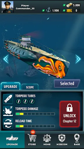 Скриншот 7 — Uboat: Sea War