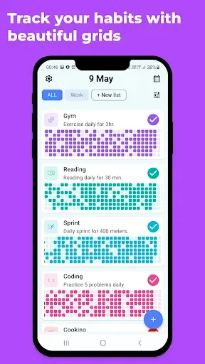 Скриншот 1 — Habit Tracker - Habit Tracking