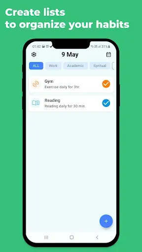 Скриншот 4 — Habit Tracker - Habit Tracking