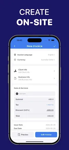 Скриншот 7 — Invoice Maker & Receipt Maker