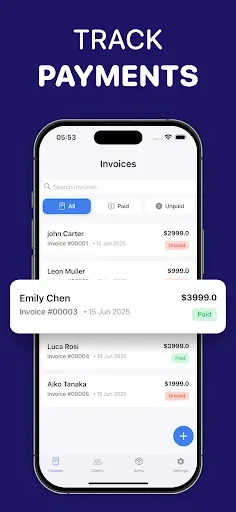 Скриншот 8 — Invoice Maker & Receipt Maker