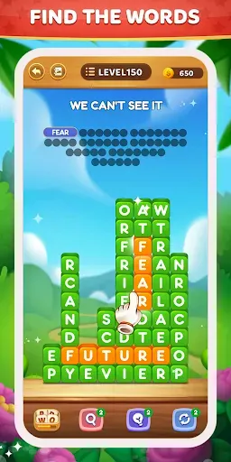 Скриншот 2 — Word Tower - Premium Puzzle