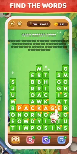 Скриншот 4 — Word Tower - Premium Puzzle