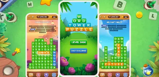 Скриншот 6 — Word Tower - Premium Puzzle