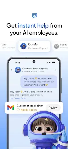 Скриншот 2 — Sintra: AI Employees