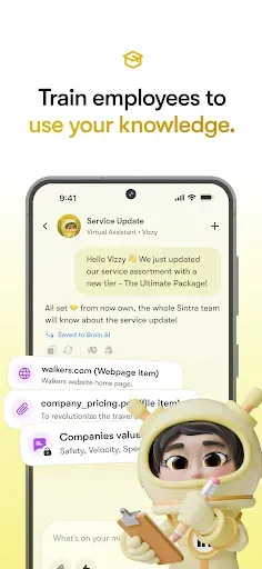 Скриншот 4 — Sintra: AI Employees