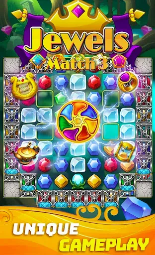Скриншот 2 — Jewels Classic Match 3 Legends