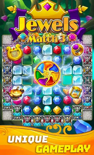 Скриншот 6 — Jewels Classic Match 3 Legends