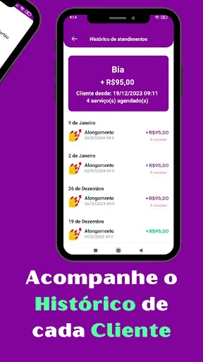 Скриншот 7 — Agenda da Beleza Profissionais