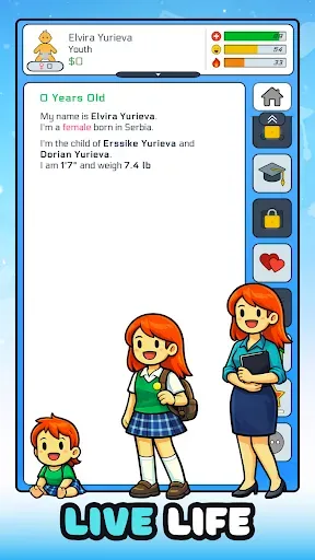 Скриншот 1 — Another Life - Life Simulator