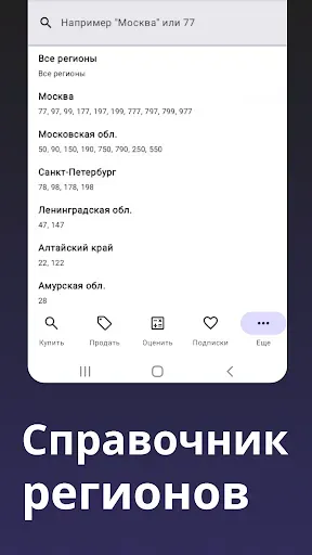 Скриншот 6 — Numpl: номера на авто