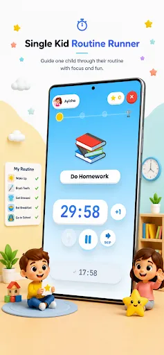 Скриншот 5 — LittleWins: Kids Routine Timer