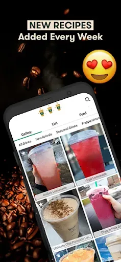 Скриншот 1 — Secret Menu for Coffee Lovers