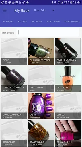 Скриншот 1 — Nail Polish Rack