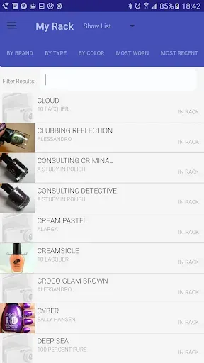 Скриншот 3 — Nail Polish Rack