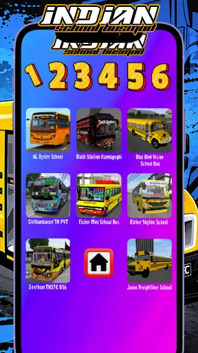Скриншот 1 — Indian School Bus Mod