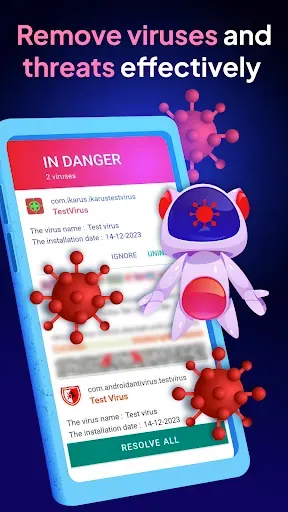 Скриншот 3 — Antivirus Lite - Virus Cleaner
