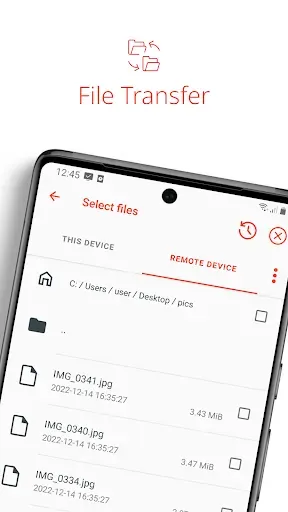 Скриншот 3 — Удаленный рабочий стол AnyDesk