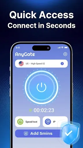 Скриншот 1 — AnyGate Proxy-Safe&Stable VPN