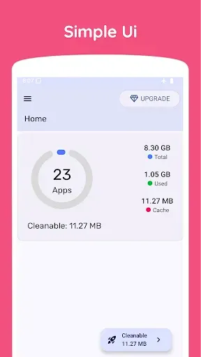 Скриншот 1 — Clear cache: XCleaner