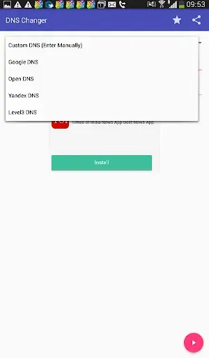 Скриншот 6 — DNS Changer No Root 4g 5g wifi