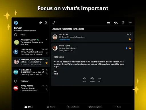 Скриншот 8 — AOL: Email News Weather