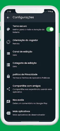 Скриншот 4 — TV Brasil futebol ao vivo