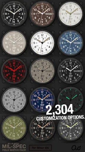 Скриншот 2 — Military Spec Field Watch Face