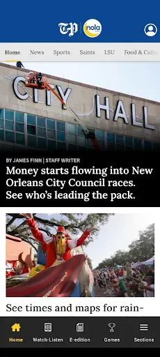 Скриншот 1 — NOLA.com