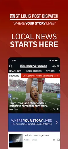 Скриншот 1 — St. Louis Post-Dispatch News