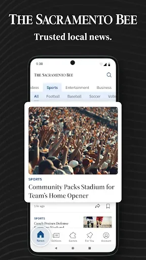 Скриншот 1 — Sacramento Bee Newspaper