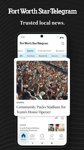 Скриншот 1 — Fort Worth Star-Telegram News