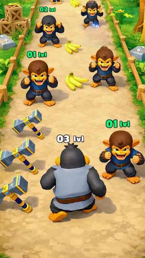 Скриншот 1 — Ape Runner Evolution