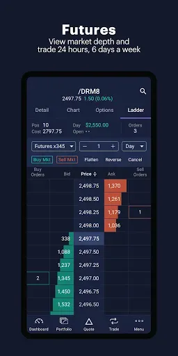 Скриншот 3 — Power E*TRADE Advanced Trading