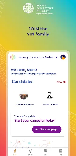 Скриншот 1 — Young Inspirators Network