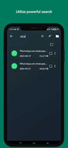 Скриншот 2 — Apk Installer/Manager