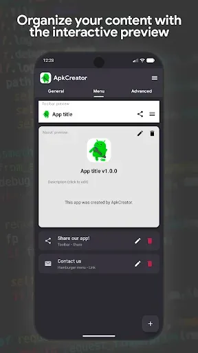 Скриншот 2 — ApkCreator Studio