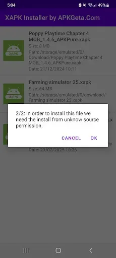 Скриншот 3 — XAPK Installer by APKGeta