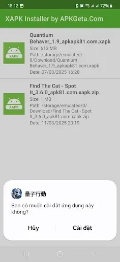 Скриншот 6 — XAPK Installer by APKGeta