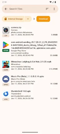 Скриншот 2 — APKMirror Installer (Official)